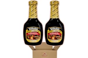 Mr. Yoshida's Sweet Teriyaki Gourmet Marinade and Cooking Sauce 2 Bottle Bundle Pack - 2 17 Ounce Bottles - Individually Sealed - For Grilling, Baking, Dipping, Sauté - In Maple Hills Market Box