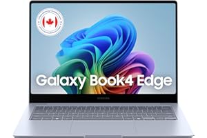 Samsung Galaxy Book4 Edge SE Laptop, 15.6", AI Powered, Qualcomm Snapdragon X 8 Core, 16GB RAM, 256GB Storage - Arctic Blue (