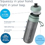 BRITA Active Sports Water Filter Bottle 600ml Dark Green with 2 MicroDisc view 3