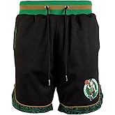 Two Hype NBA Men’s Knitted Mesh Shorts – Double Layer Athletic Breathable Sports Shorts for Daily Workout & Casual Wear