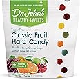 Dr. John’s Sugar Free Candy, Healthy Hard Candy with Zero Sugar, Low Calorie Snacks, Keto Friendly, Vegan, Gluten Free, Classic Fruit Flavors, 252 Count, 2.5 LB