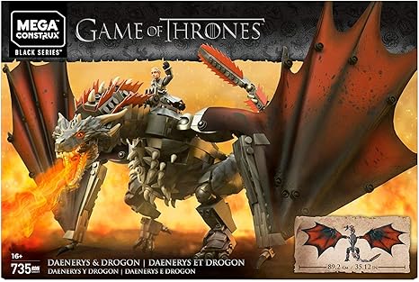 Amazon Mega Construx Game Of Thrones メガコンストラックス ゲームオブスローンズ デナーリスとドラゴンのセット 並行輸入品 プラモデル 通販