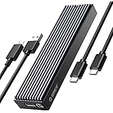 ORICO M.2 NVMe SSD Enclosure, USB 3.1 Gen 2 (10 Gbps) to NVMe PCI-E M.2 SSD Case Support UASP for NVMe SSD Size 2230/2242/226