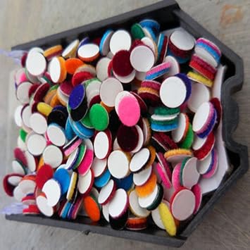 PERFECT SHOPO 100 Bindi Kumkum Tattoo Color 4mm Sticker Indian Women Fashion Makeup