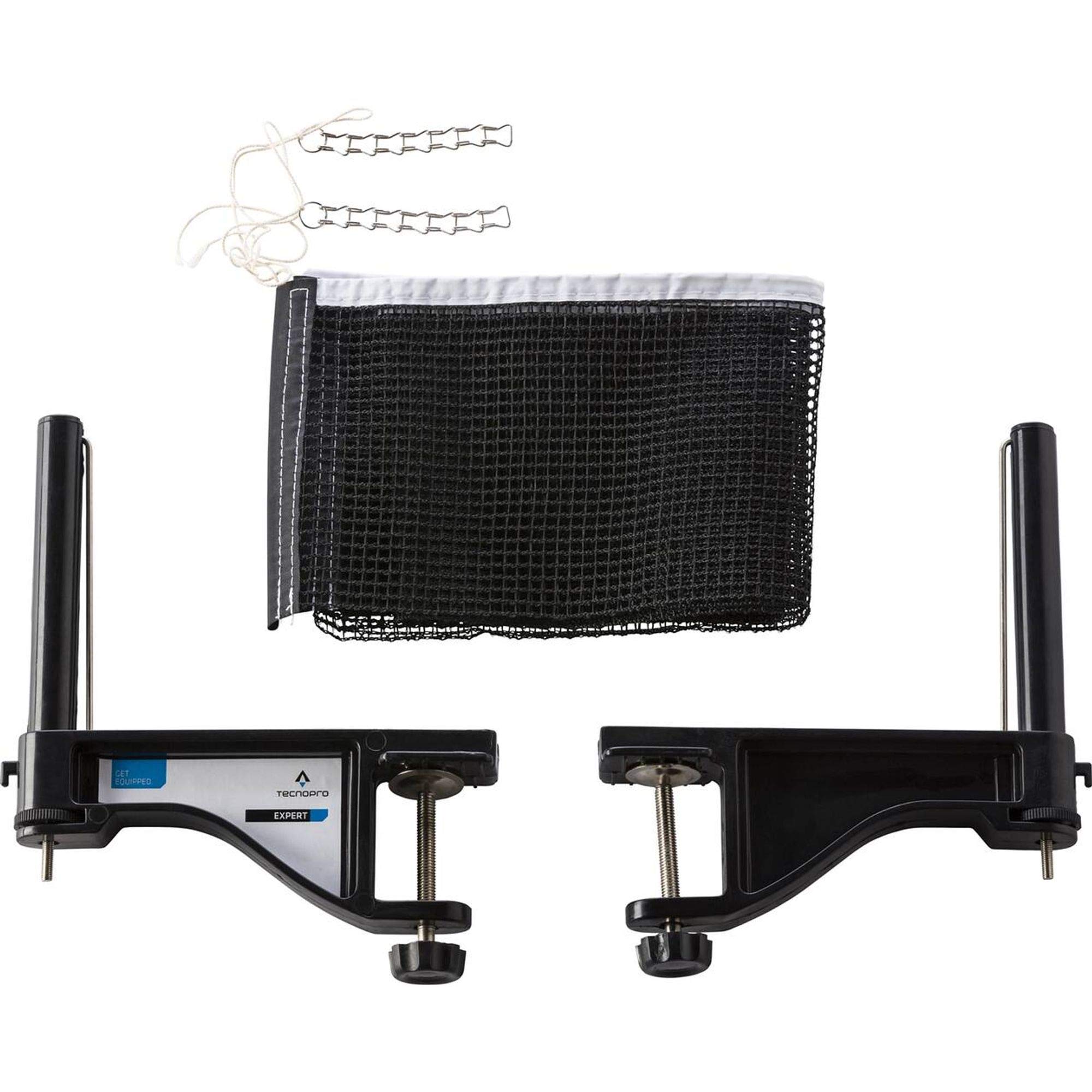 TECNOPRO TEC 5000 Table Tennis Net BLACK One Size