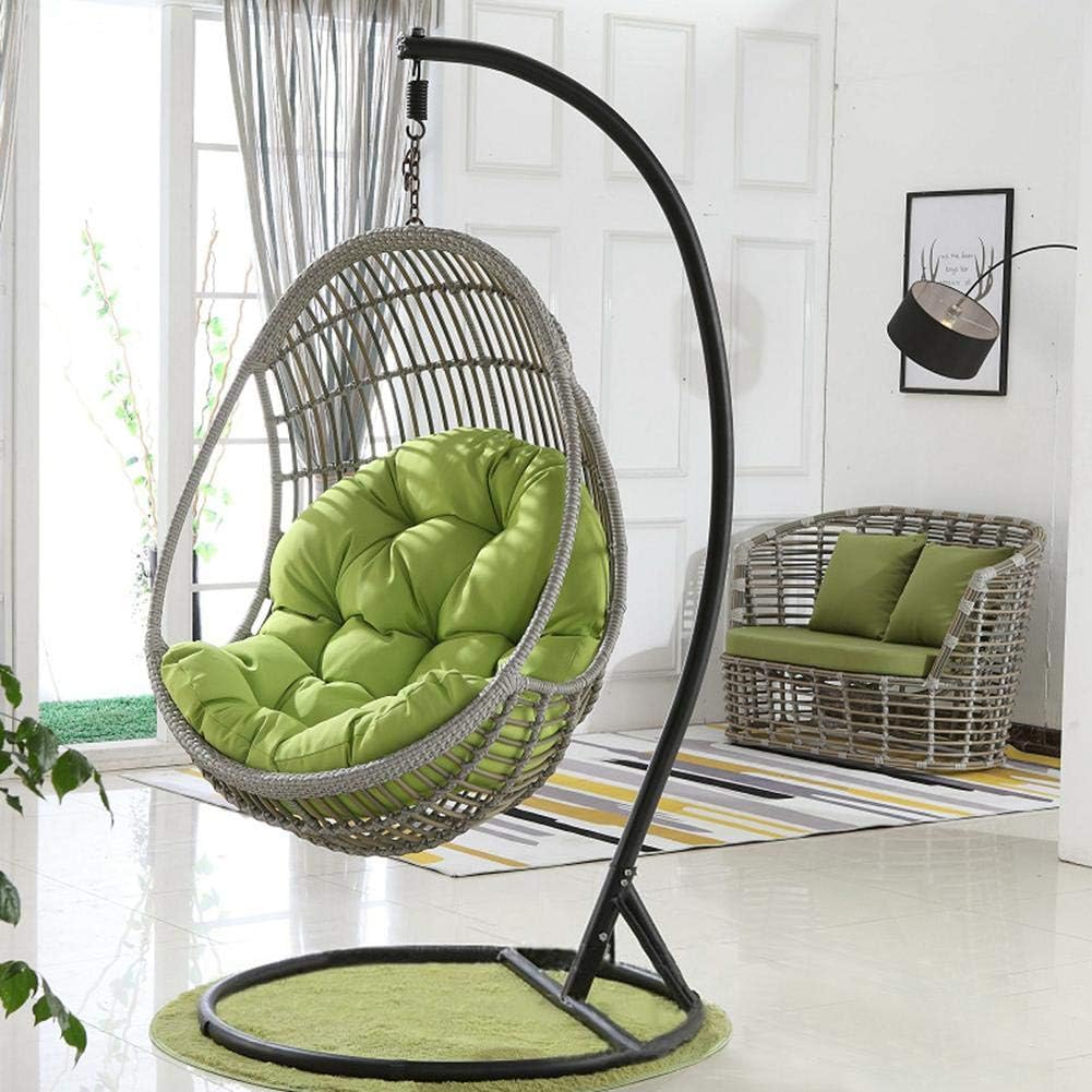 humflour Swing Hanging Basket Seat Sofa Cushion Covers, Indoor outdoor Non-slip thickened Soft Swing Chair Cushion (Without Stand), suitable for hammocks,hanging baskets, swing chairs
