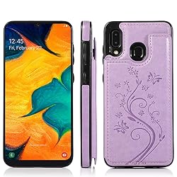 Phone Case for Samsung Galaxy A20 A30 with Tempered