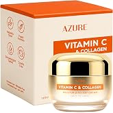 Vitamin C Face Cream with Collagen, Brightening Moisturizer, 1.69 Fl Oz | Dermatologist Tested, Anti-Aging, Korean Skin Care - Deep Hydration, Firm Feel &amp; Antioxidant Support - Clean Beauty, Vegan