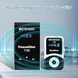 Retekess T130 Wireless Tour Guide System, Tour