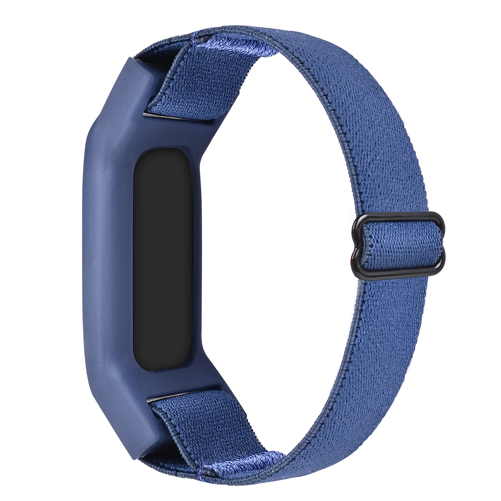 Photo 1 of C2D JOY Elastic Nylon Strap compatible with Garmin vivofit Jr 1/2 Bands Replacement with Case for Kids-Midnight Blue