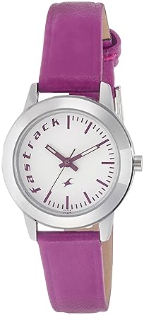 Fastrack Analog White Dial Women's Watch - 6015SL01