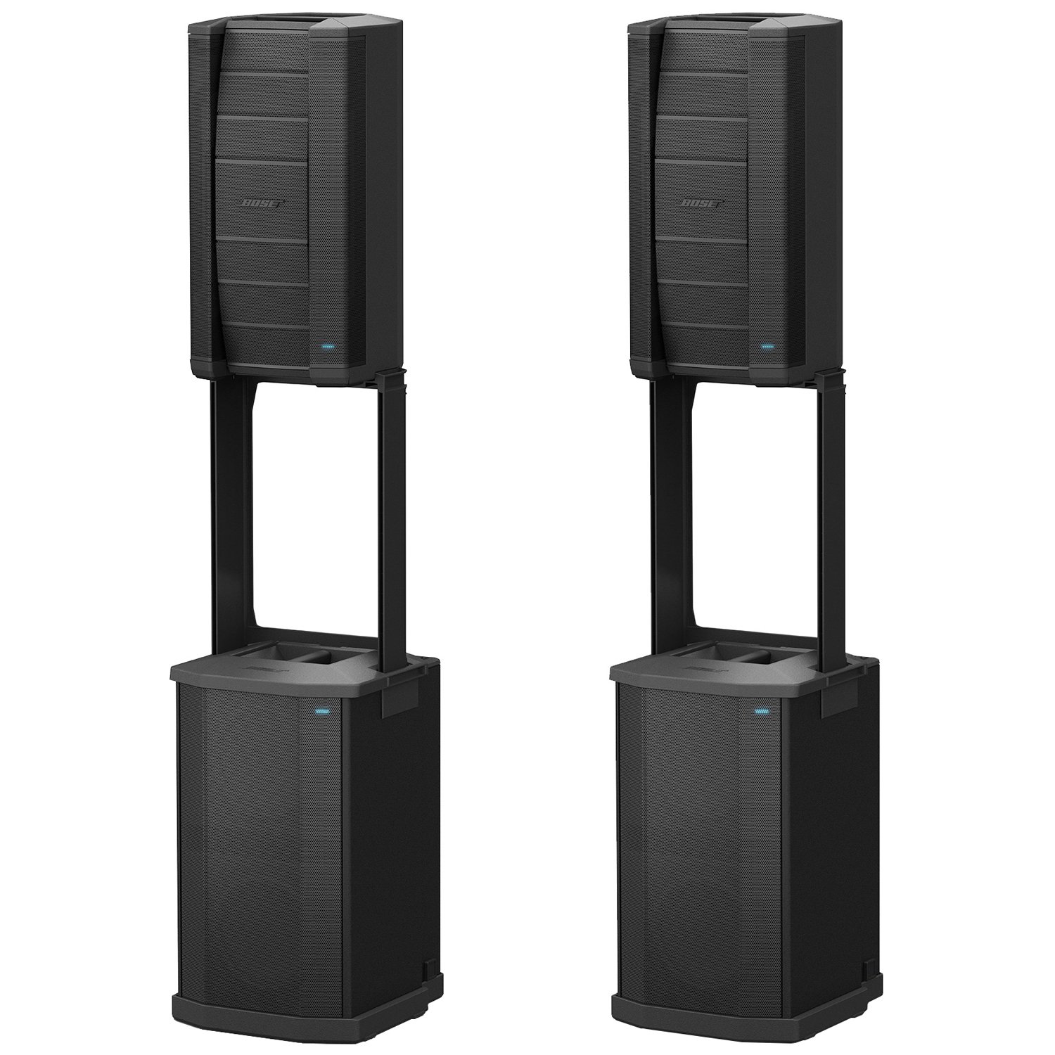 f1 model 812 flexible array loudspeaker with f1 subwoofer