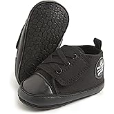 RVROVIC Baby Boys Girls Shoes Canvas Toddler Sneakers Anti-Slip Infant First Walkers 0-18 Months