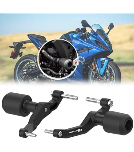 Lorababer Motorcycle Wheel Slider Crash Protectors – Front/Rear Axle Fork Protectors For KTM RC390 2022-2023