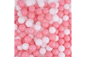 MEOGETY Ball Pit Balls for Babies, 2.17 inch Pack of 100 Balls for Ball Pit Playpen Balls