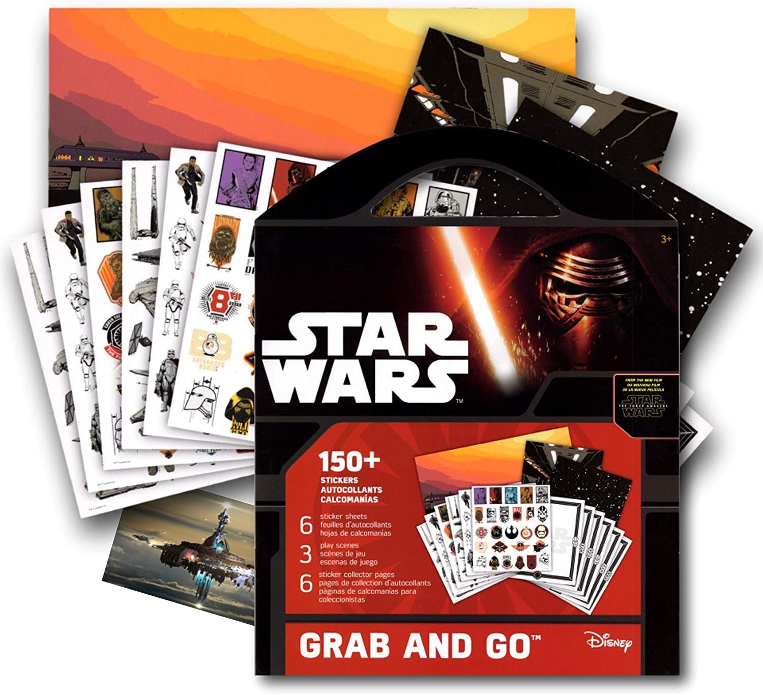 Amazon Com Star Wars Stickers Coloring Activity Book Bonus Separately Licensed Fun Sticker Kylo Ren Rey Captain Phasma Stormtroopers Bb 8 And More By Disney Studios Kitchen Dining