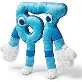 Brainrot 67 Plush, Italian Brainrot Six Seven,10 inch Blue Style