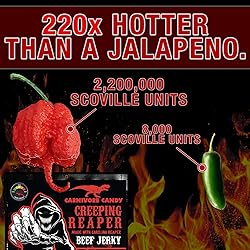 “Creeping Ghost” Carolina Reaper Jerky Beef