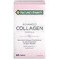 NATURE'S BOUNTY Advanced Collagen Formula, Helps Normal Collagen Formation, Helps Repair Connective Tissue, Supports Immune F