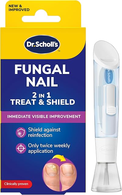 Scholl Fungal Nail Treatment 3.8ml by Dr. Scholl's - 2 in 1 System