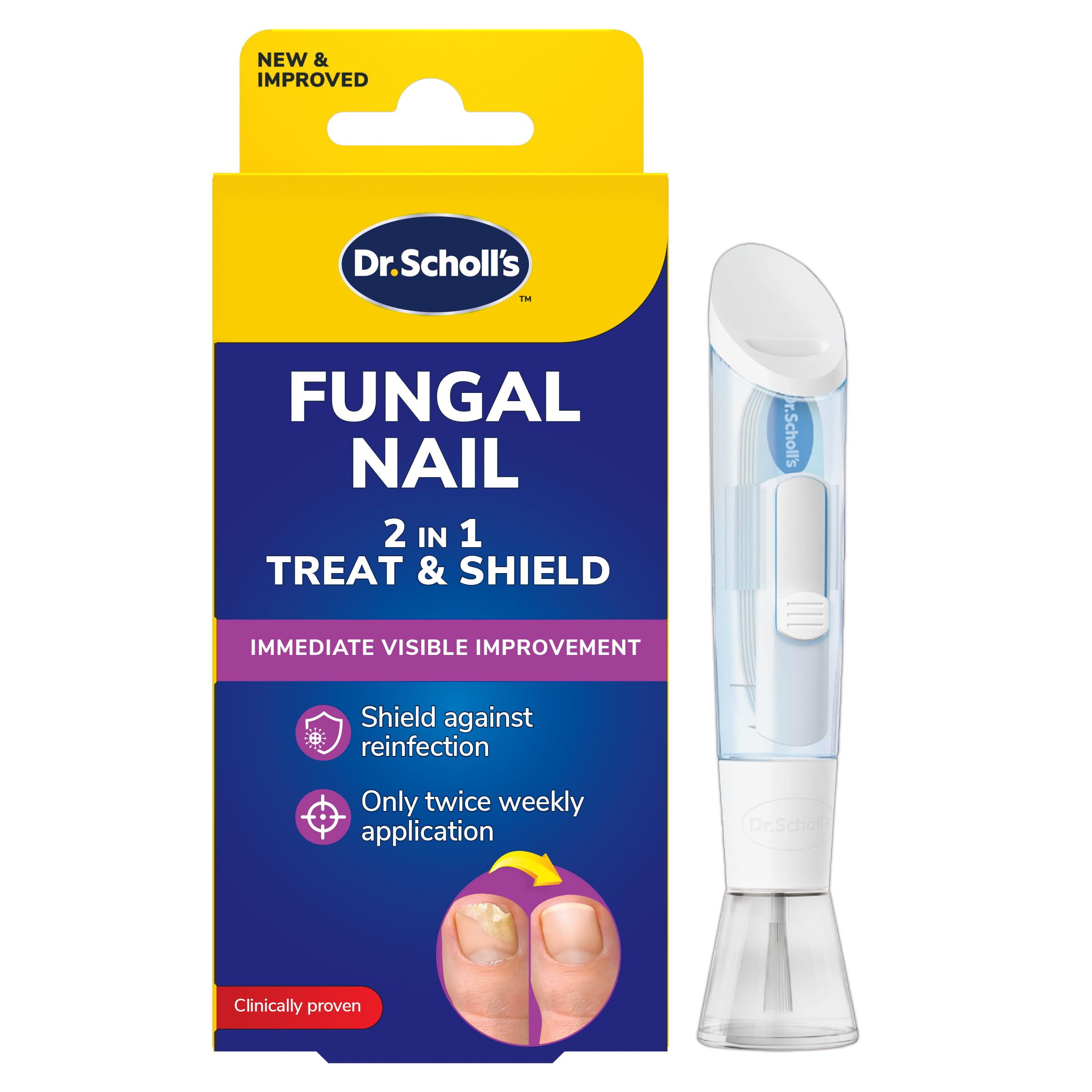 Scholl Fungal Nail Treatment 3.8ml,packaging may vary