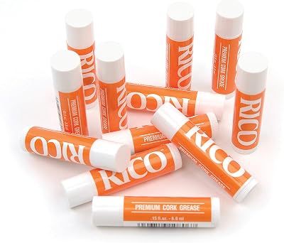 D'Addario Rico Premium Cork Grease for Clarinet & Saxophone - 12 Tubes