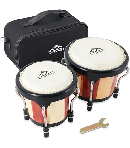 LP M201 LP Matador Wood Bongos - Dark Brown/Chrome : Amazon.ca