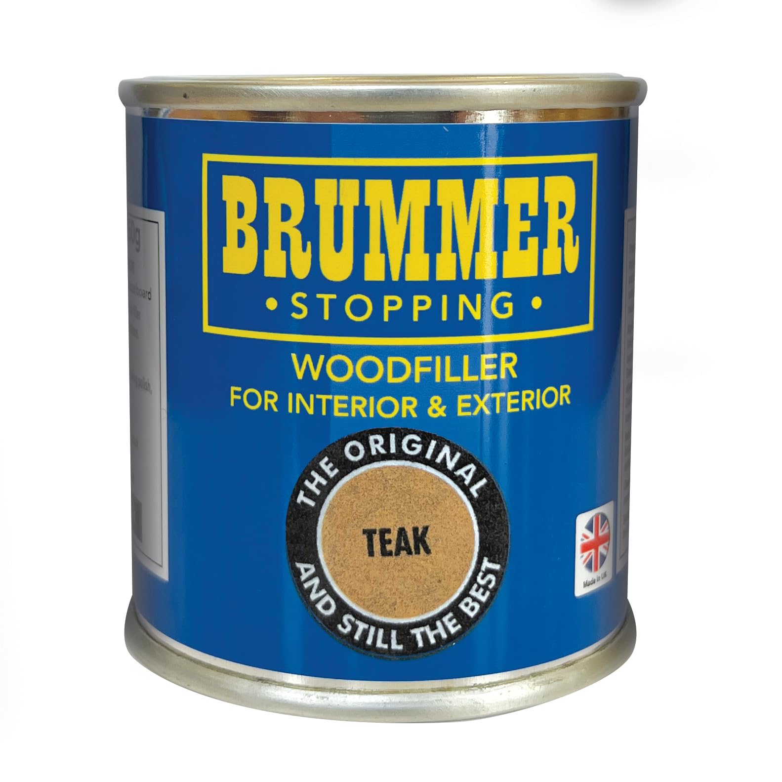 Brummer Wood Filler Teak 250g – 2 Sizes & Assorted Shades | Ideal for DIY Wood Repairs & Restorations