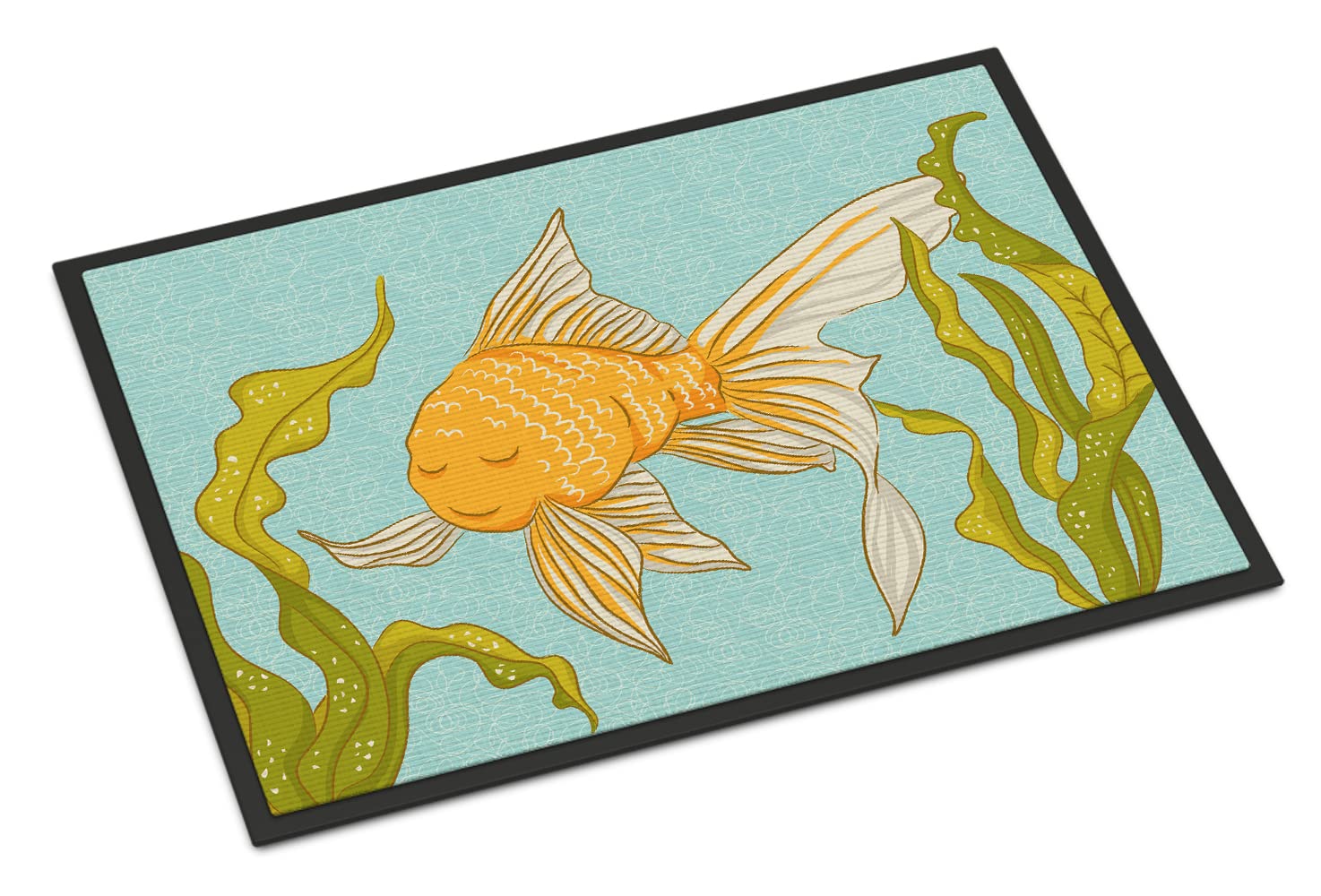 Caroline's Treasures BB8544JMAT Gold Fish Indoor or Outdoor Mat 24x36, 36" L x 24" W, Multicolor