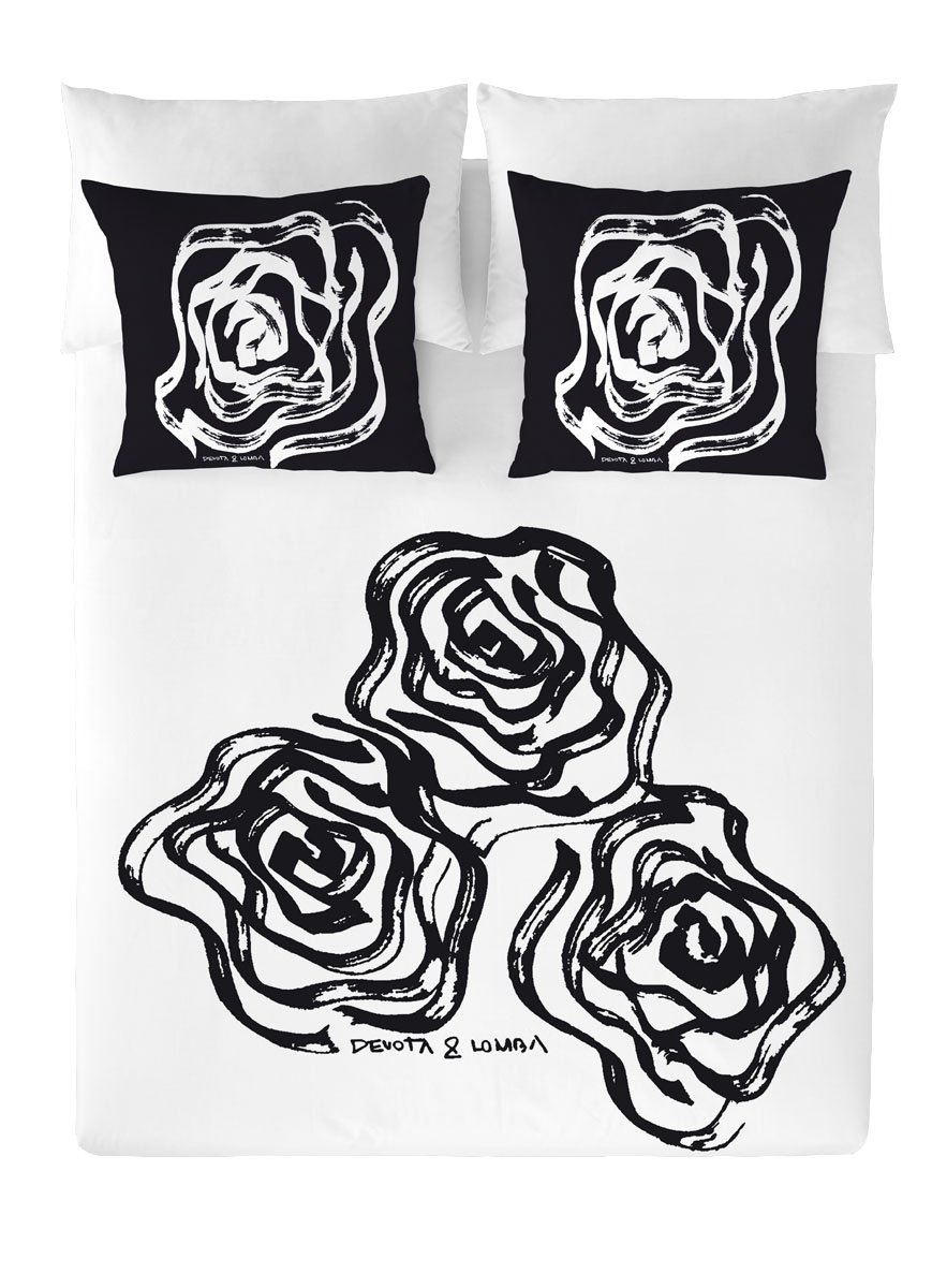 Devota & Lomba Duvet Cover Modern 135 x 42 x 4 cm Multi-Coloured