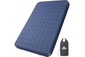 OUTSKIRT Ultralight Self Inflating Sleeping Pad, 4" Thick Camping Mattress with Pump Pack, 9.5 R-Value Insulated Sleeping Mat