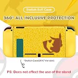 DLseego Protective Case for Switch Dockable TPU Cover with 2 JoyCon Covers view 3