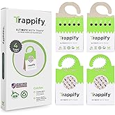 Trappify Ultimate Moth Traps: Moth Balls, Adhesive Moth Traps for Clothes - Effective Pantry Moth Traps for Home, Kitchen, Cl