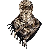 FREE SOLDIER Scarf Military Shemagh Tactical Desert Keffiyeh Head Neck Scarf Arab Wrap with Tassel for Men Women