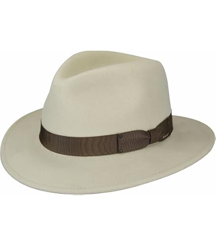 Amazon.com: Bailey of Hollywood Wynn Litefelt® Fedora - Black/S