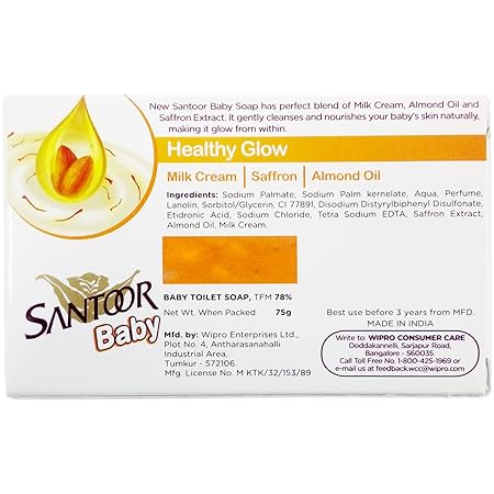 santoor baby soap