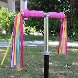 PLATT Kid's Bicycle Handlebar Streamers Colorful Ribbons Tassel 1Pair view 4