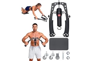 Abahub Twister Arm Exerciser, Enhanced Hydraulic Power Chest Expander for Men Women, 22-440LBS Adjustable Resistance Home Gym