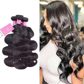 Amazon Com Isee Hair Peruvian 3 Bundles 12 14 16inches Body Wave