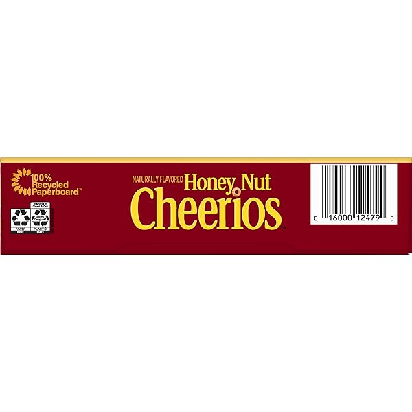 HONEY NUT CHEERIOS CEREAL, LIMITED EDITION HEART SHAPES, AFFIRMATIONS BOX, HEART HEALTHY, GLUTEN FREE, 10.8 OZ