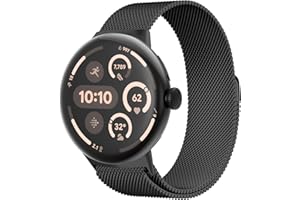 Milanese Loop for Google Pixel watch 3 45mm Band/Pixel Watch 2 Band 41mm,for Google Pixel Watch Bands for Women/Men,Stainless