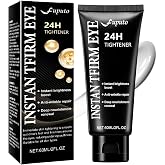 Instant Eye Tightener Cream, 60ML Instant Firm Temporary Eye Tightener for Reduces Dark Circles, Puffiness, Fine Lines, Upgraded Formula for Women, Fast-Absorbing &amp; Moisture Lock（1Pcs