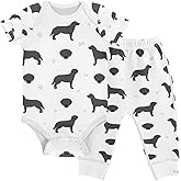 KICPOAY Baby Clothes Set Infant Bodysuits Pants Sets 0-24M For Boys Girls