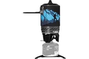 Fire-Maple Fixed Star X2 Backpacking and Camping Stove System Outdoor Propane Camp Cooking Gear Portable Pot Jet Burner Set Ideal for Hiking, Trekking, Fishing, Hunting Trips and Emergency Use