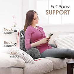 Nestl Reading Pillow with Portable Laptop Lap