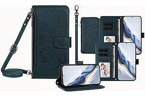IVY for iPhone 17 Case with Lanyard, All-in-One Wallet Crossbody Phone Bag with Kickstand & Wireless Charging, Hands-Free Pro