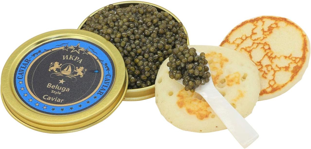 Freshwater Beluga hyb. Caviar (our most popular caviar) FREE Delivery