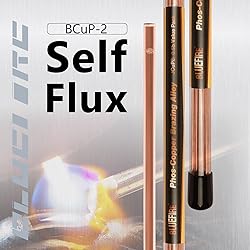 21 Sticks BLUEFIRE BCuP-2 Half 1/2 lb Self Fluxing