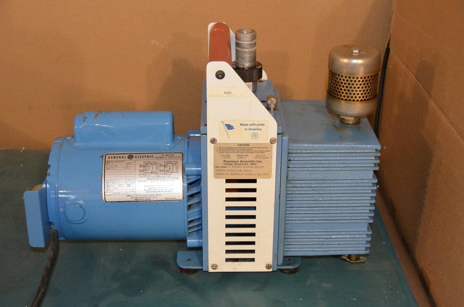 labtechsales Precision Scientific Vacuum Pump CAT 10442 Inspection