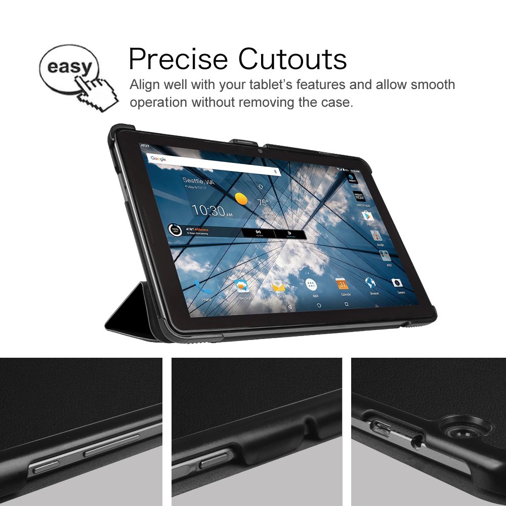 att lenovo moto tab 4 10 tablet case/stand